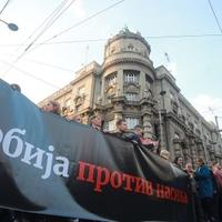 U Beogradu održan protest "Srbija protiv nasilja"