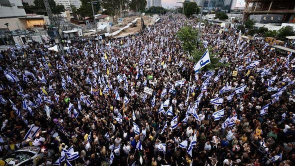 Protest hiljada ljudi u Izraelu: - Avaz