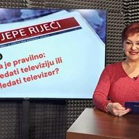 Šta je pravilno: gledati televiziju ili gledati televizor?