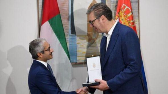 Vučić s ambasadorom UAE - Avaz