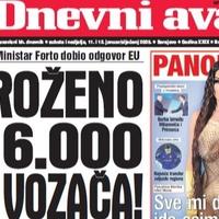 U dvobroju "Dnevnog avaza" čitajte kako je ugroženo 6.000 vozača