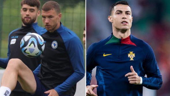 Džeko i Ronaldo - Avaz