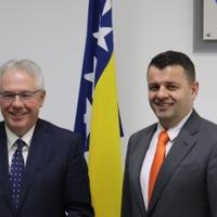 Ministar Sevlid Hurtić primio ambasadora SAD Majkla Marfija