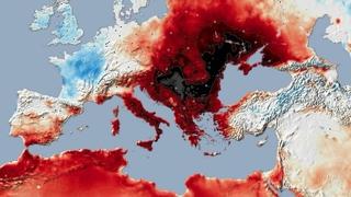 Objavljena mapa: Balkan se "prži"