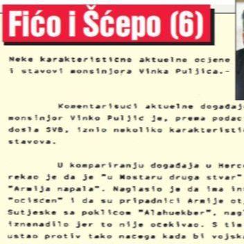 Monstruozne konstrukcije zloglasnog KOS-ovca Muslimovića i protiv vjerskih poglavara: "Vinko Puljić priča da je Armija otjerala Hrvate iz Kraljeve Sutjeske i da se Alija Izetbegović miješa u pitanje vjere"