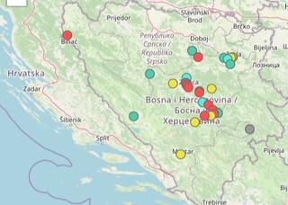 FHMZ: Index kvalitete zraka FBiH u skladu sa metodologijom evropske okolišne agencije (EEA)