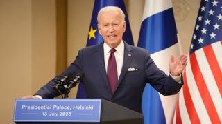 Biden proclaims NATO alliance 'more united than ever' as he celebrates new member Finland