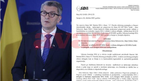 Pivić ne da Mehmedovićevim delegatima da prisustvuju Kongresu - Avaz