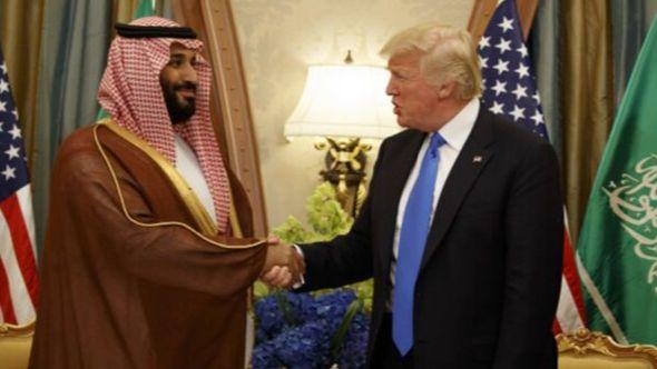 Mohammed bin Salman i Donald Trump - Avaz