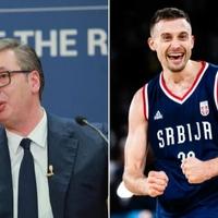 Vučić o rezultatu košarkaša Srbije: Zaslužili ste zlato, hvala vam za bronzu