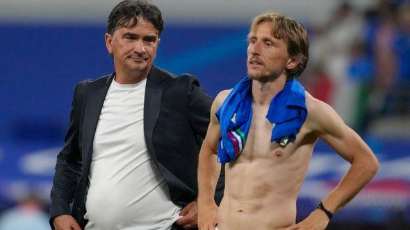 Zlatko Dalić i Luka Modrić - Avaz