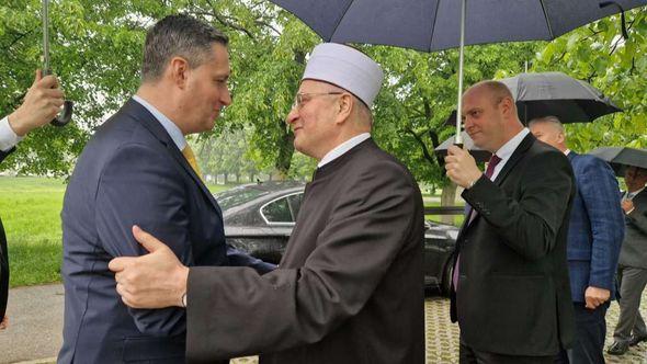 Denis Bećirović i zagrebački muftija - Avaz