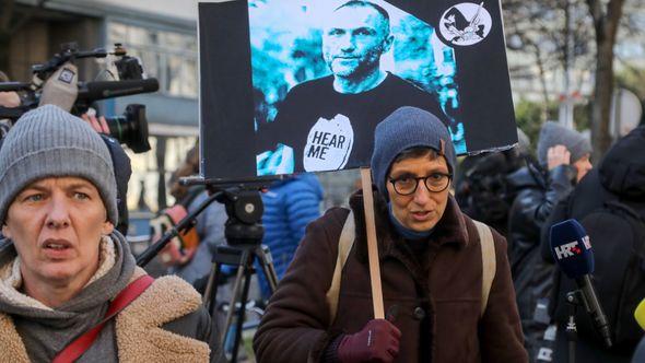 Protesti u Zagrebu - Avaz