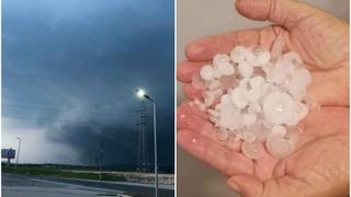 Nevrijeme pogodilo BiH: Padao grad u Brčkom i Lukavcu, evo šta kažu meteorolozi 