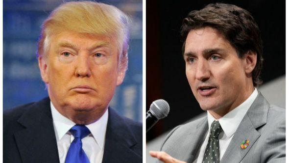 Trump i Trudeau - Avaz