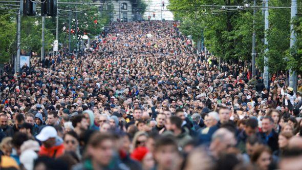 Sa održanih protesta - Avaz