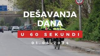 Pregled najčitanijih vijesti dana na portalu "Avaza" za 1. april
