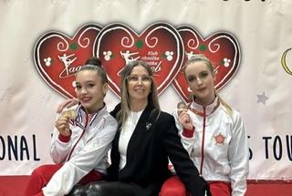 Gimnastičarke tuzlanske "Slobode" osvojile pet medalja na turniru u Zagrebu