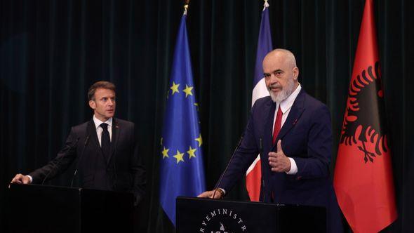 Emanuel Makron i Edi Rama - Avaz