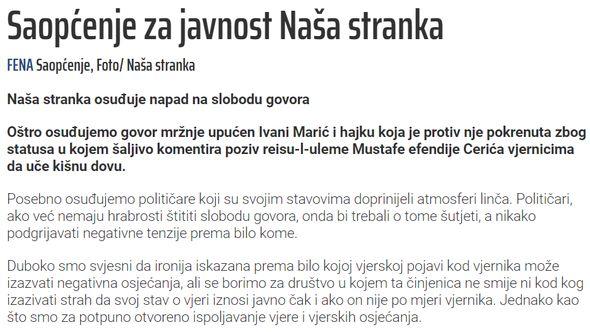 Naša stranka - Avaz