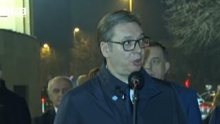 Vučić u Banjoj Luci: "Ovo je dan u kojem je napadnuta RS, Dodiku sam vidio suzu u oku"