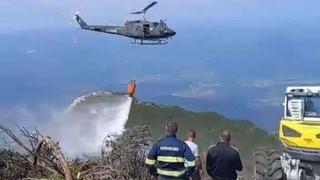 Helikopter OSBiH gasio požar na Bjelašnici
