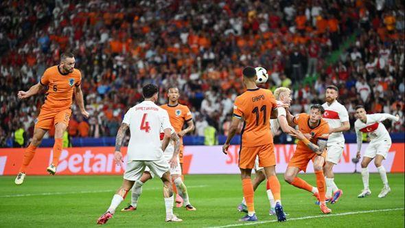 Detalj s utakmice Nizozemska - Turska - Avaz