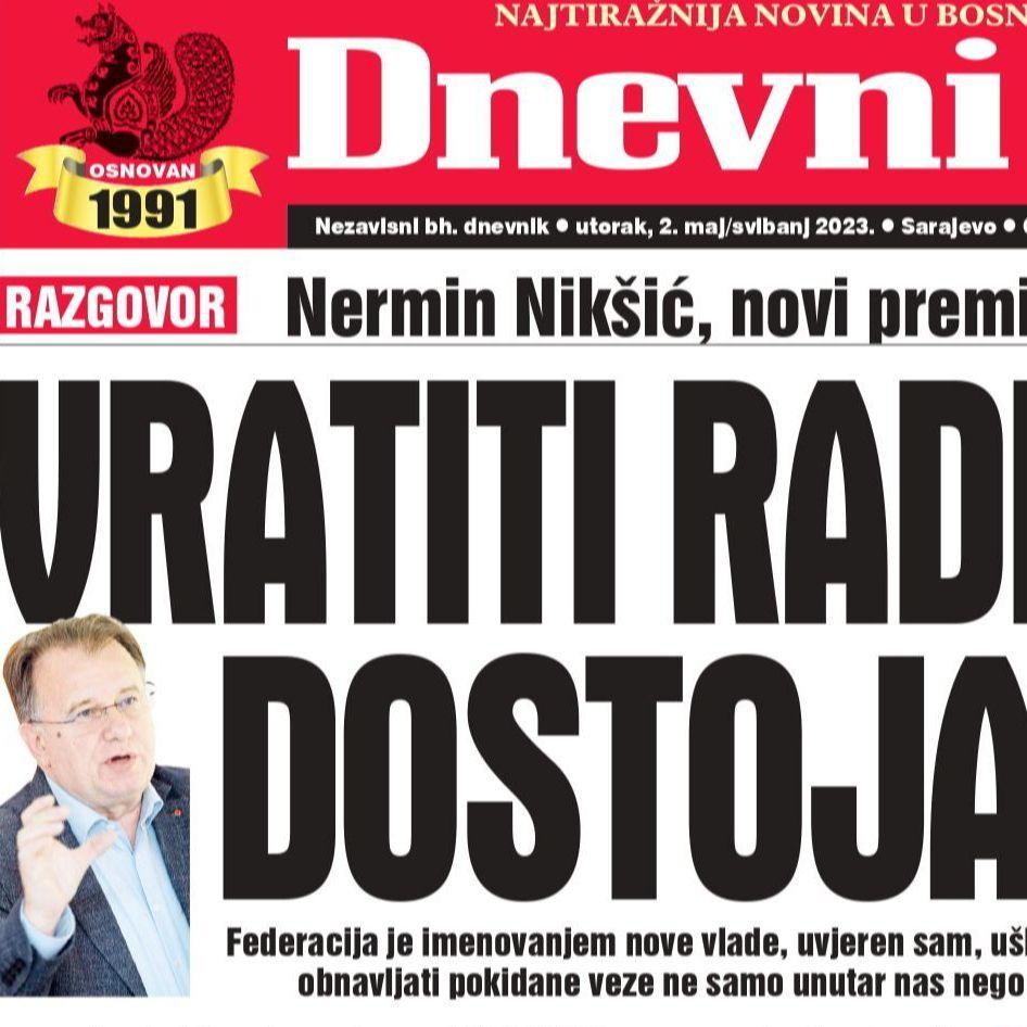 Danas u "Dnevnom avazu" čitajte: Vratite radnicima dostojanstvo