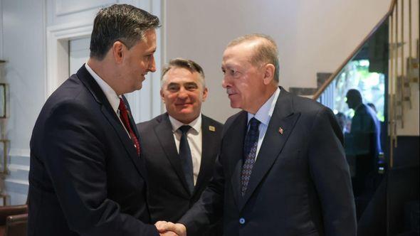 Bećirović i Komšić s Erdoanom - Avaz