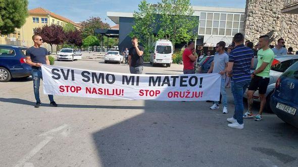 S protesta u Čapljini - Avaz