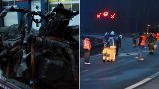 Video / Objavljen snimak s mjesta nesreće na autoputu kod Karlovca