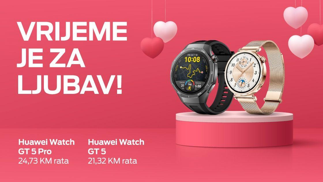 Vrijeme je za ljubav – Huawei pametni satovi za nju i njega