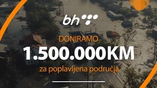 BH Telecom: 1,5 miliona KM će biti iskorišteno u svrhu saniranja posljedica od poplava