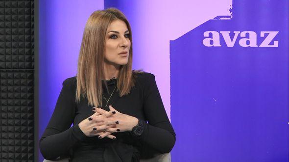 Nejra Bećirović u studiju Alfa TV - Avaz