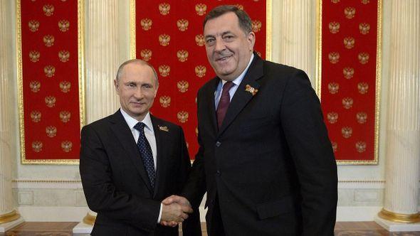 Vladimir Putin i Milorad Dodik - Avaz