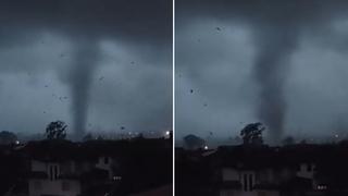 Tornado pogodio Milano, nebo usred dana postalo crno: Strašan snimak nevremena u Italiji