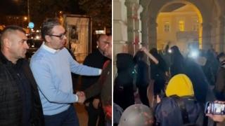 Završeni protesti ispred Gradske uprave, u Novi Sad stigao i Vučić