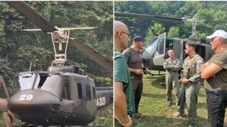 Helikopteri OS BiH stigli u Bugojno, pomoći će s gašenjem požara