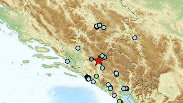 Zemljotres u Hercegovini - Avaz