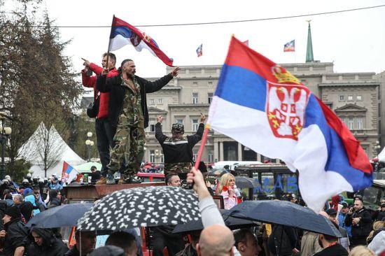 Beograd protesti - Avaz