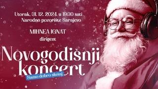 Sarajevska filharmonija sutrašnjim "Novogodišnjim koncertom" ispraća staru i dočekuje novu godinu