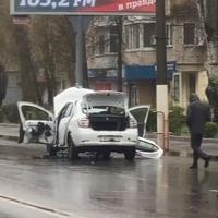 Evo kako izgleda automobil saradnika okupatora u Melitopolju koji je eksplodirao