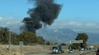 Mali avion se srušio u Kaliforniji, pojavile se prve fotografije s lica mjesta