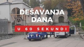 Najčitanije vijesti na portalu "Avaza" za 21. novembar