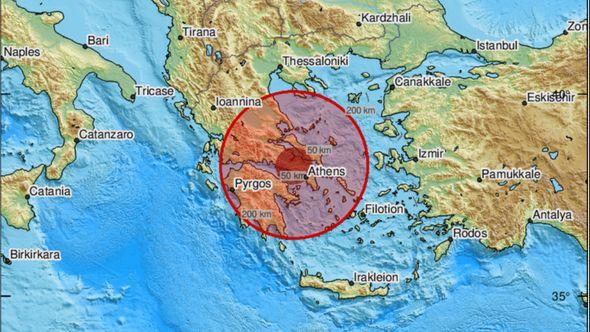 Zemljotres jačine 4,8 stepeni pogodio centralnu Grčku - Avaz