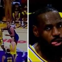 Jokić osramotio LeBron: Faca šokiranog Jamesa je viralna