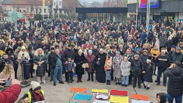 Sa protesta u Zenici - Avaz