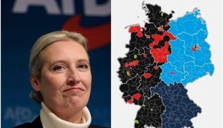 AfD poharao istočnim dijelom države: Objavljena mapa rezultata 