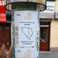 Karton revolucija: Preuzimamo odgovornost za plakate o podjeli BiH za koju se borimo!