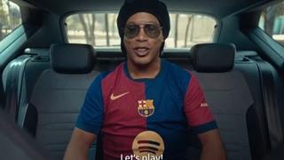 Ronaldinho predstavio novi dres Barcelone, navijači oduševljeni 